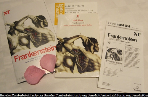 20110502 Frankenstein National Theatre ベネディクト・カンバーバッチ